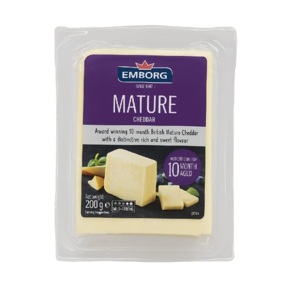 Emborg Queso Cheddar 200g Emborg Queso Cheddar 200g