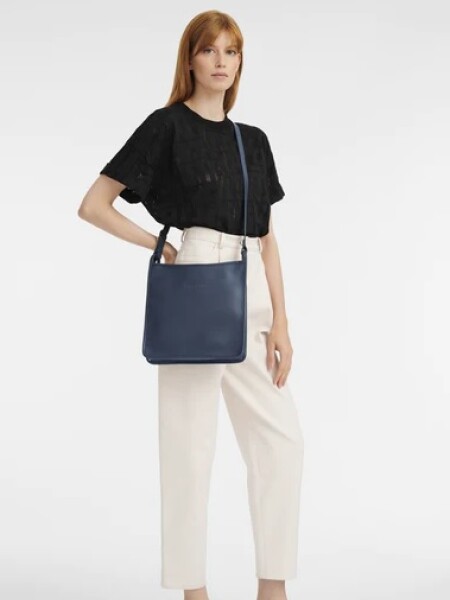 Longchamp -CROSSBODY LE FOULONNÉ M Azul