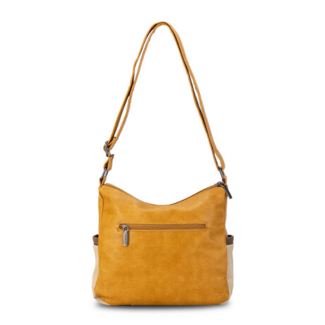Bandolera Terranova Mostaza Arena Y Tabaco