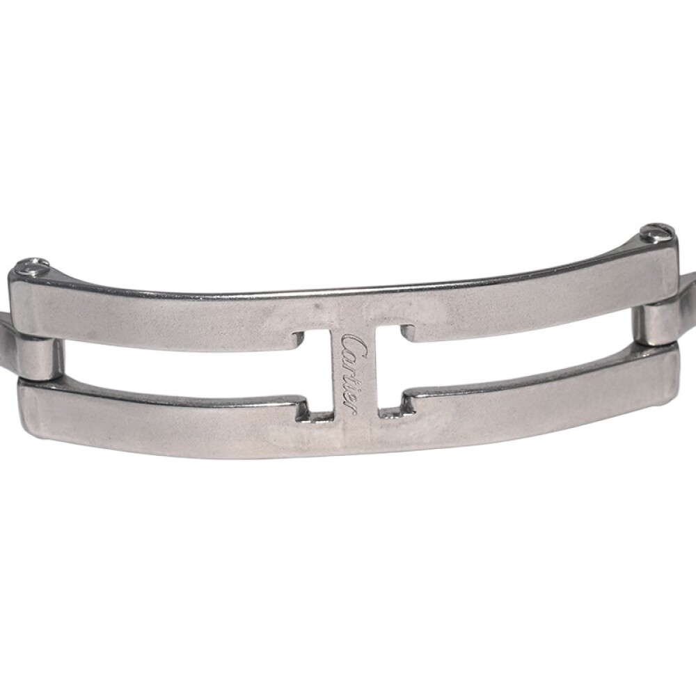 Cartier Santos Galbee, 24 mm, acero y oro, modelo 2423, automático con calendario. Cartier Santos Galbee, 24 mm, acero y oro, modelo 2423, automático con calendario.