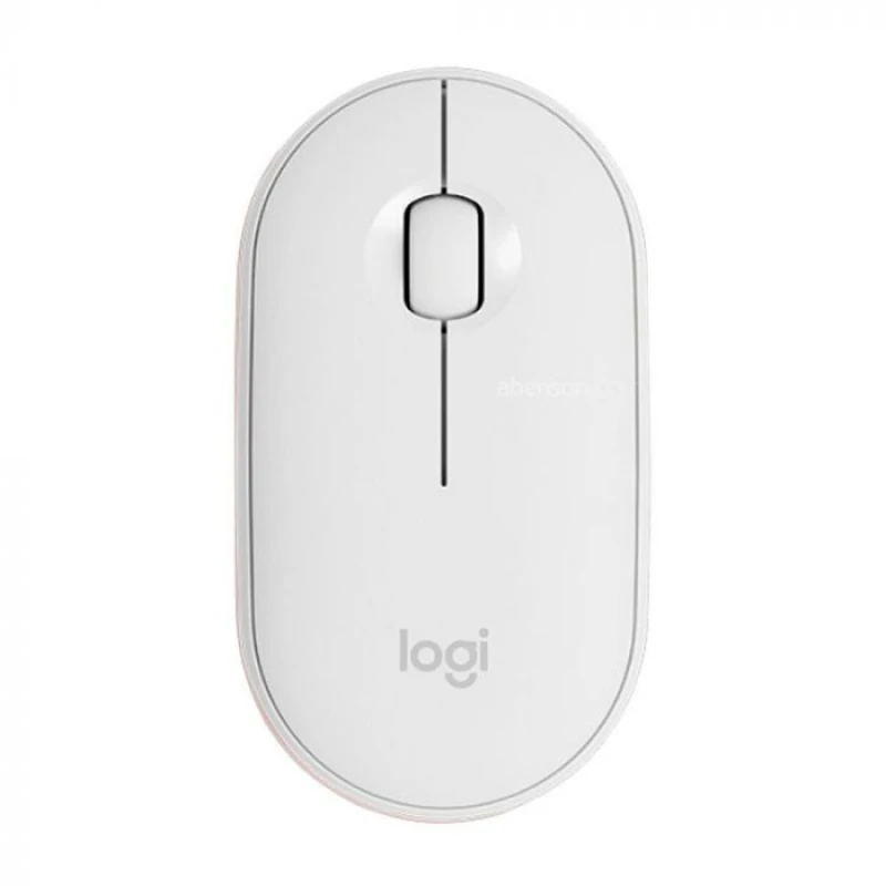 Mouse Pebble Bluetooth M350s White Mouse Pebble Bluetooth M350s White