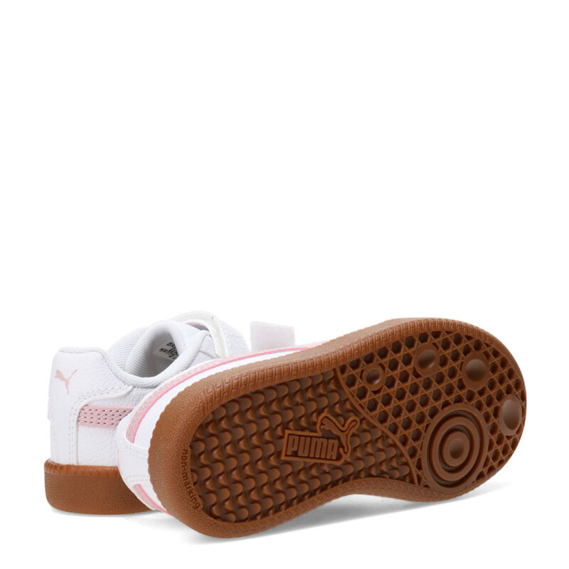 Championes de Niños Puma Club Lt Ac+Ps Blanco - Rosado