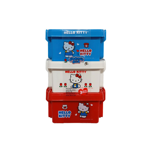 Organizador apilable Sanrio 3pcs Organizador apilable Sanrio 3pcs