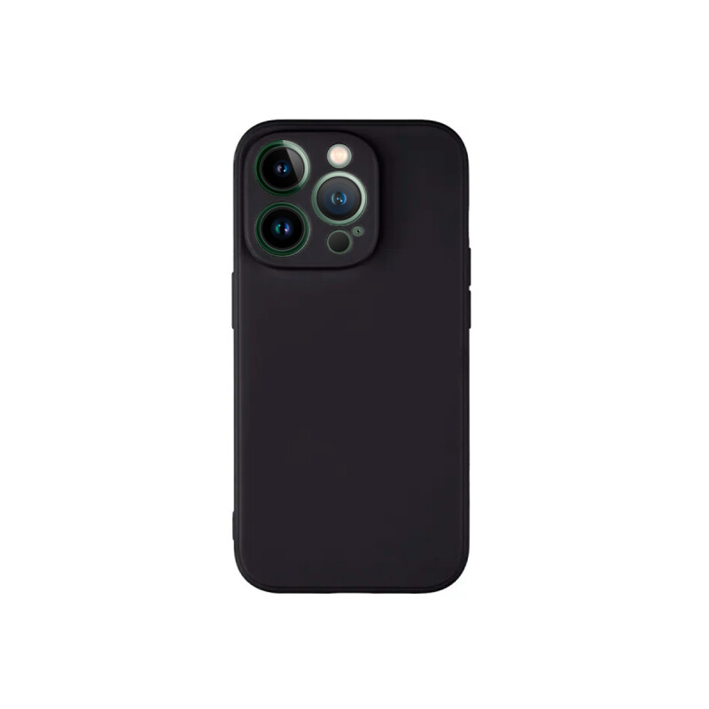 Protector iPhone 13 Pro engomado color negro Protector Iphone 13 Pro Engomado Color Negro