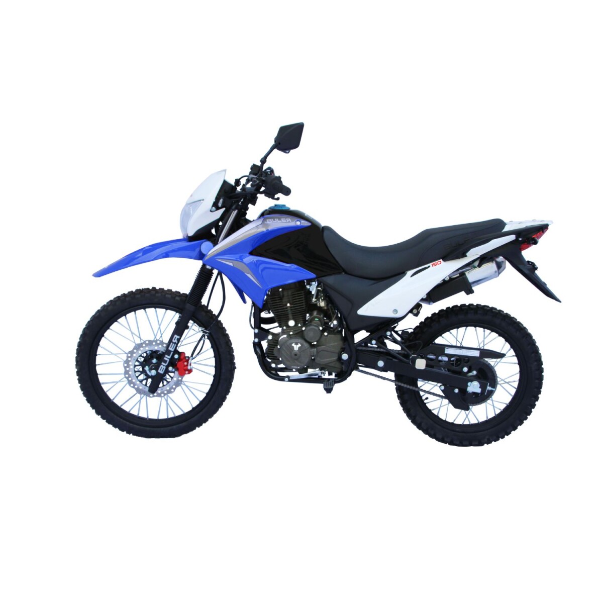 Motocicleta Buler Trail Adventure 150cc - Rayos - Azul 