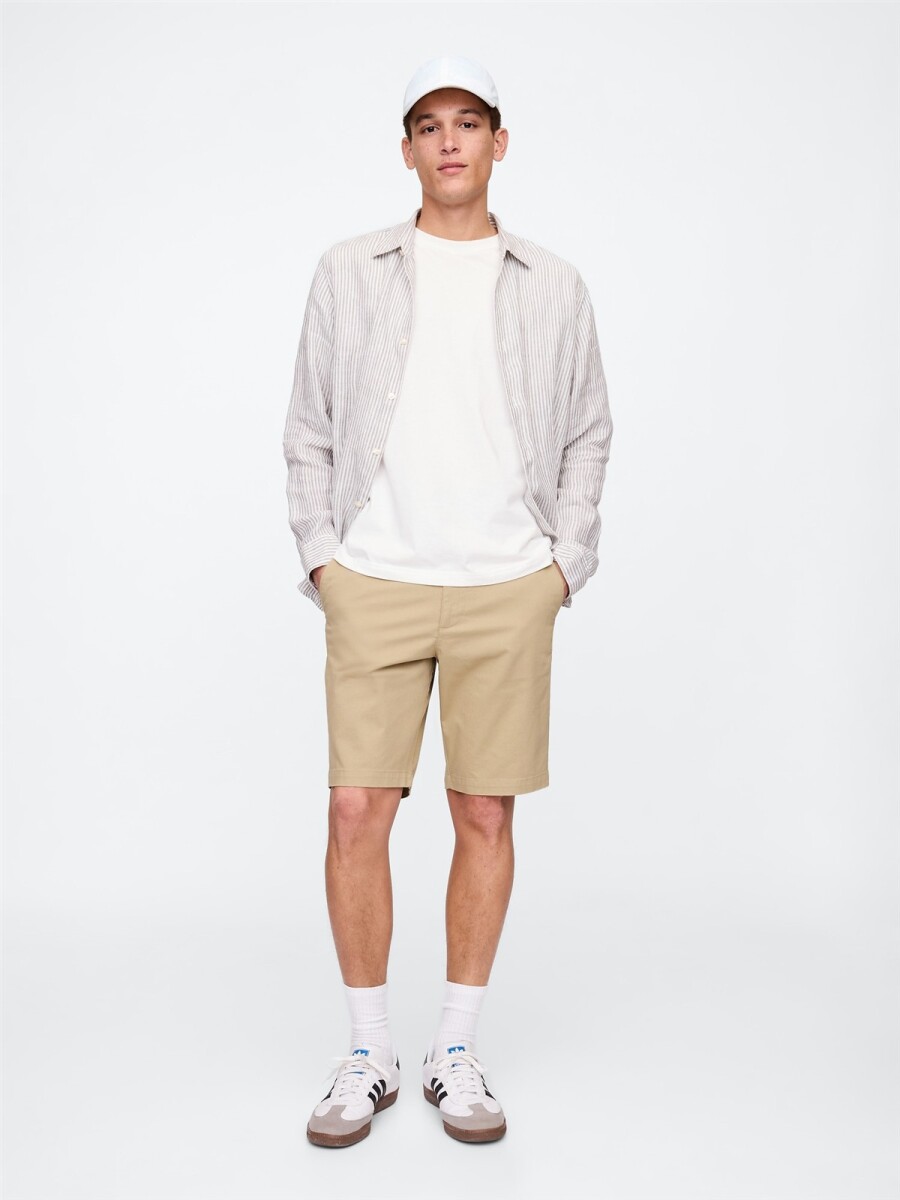 Short Skinny 10 Inch Hombre - Iconic Khaki 