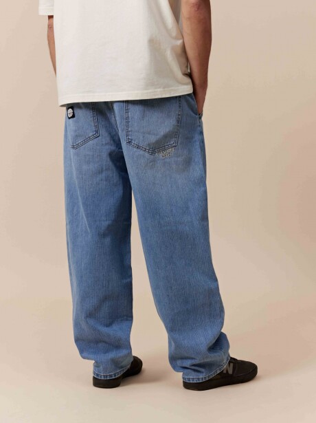 Pantalon denim Baloon AZUL CLARO JEAN