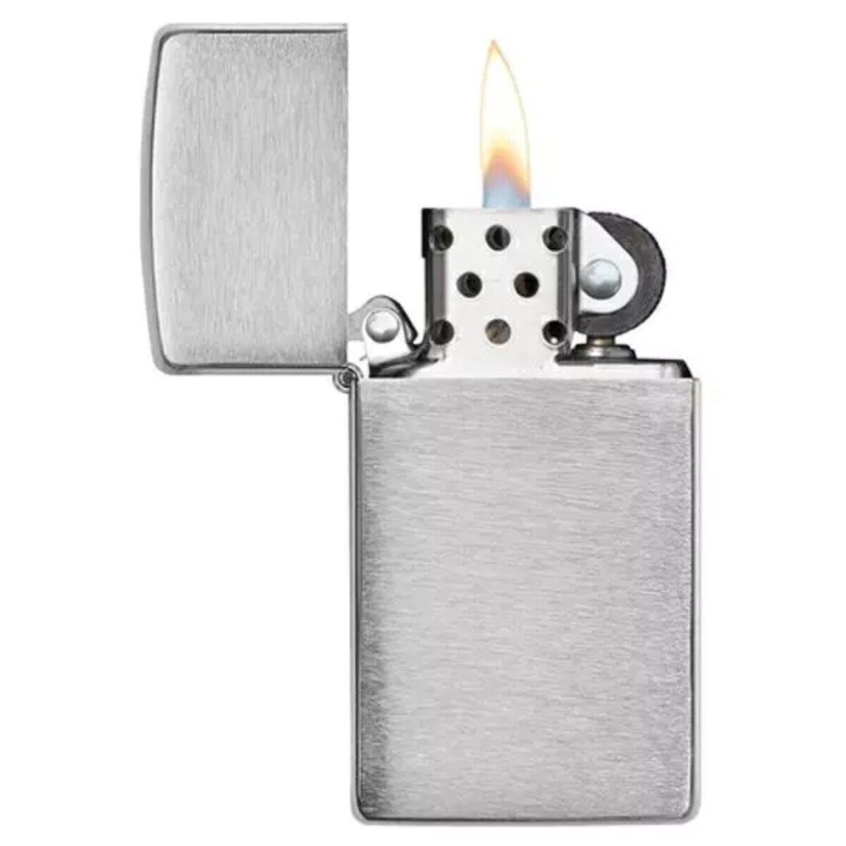 Encendedor Zippo Slim Brushed Chrome - 1600 