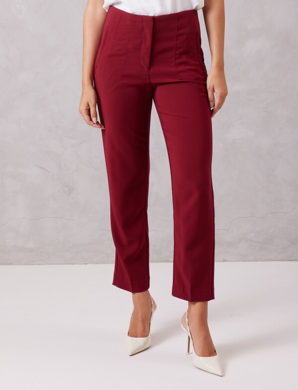 Pantalon Sastrero Slim BORDEAUX