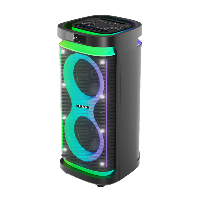 Torre de Sonido Bluetooth AIWA 800W PMPO TWS con luces LED | AWPOH5D Torre de Sonido Bluetooth AIWA 800W PMPO TWS con luces LED | AWPOH5D