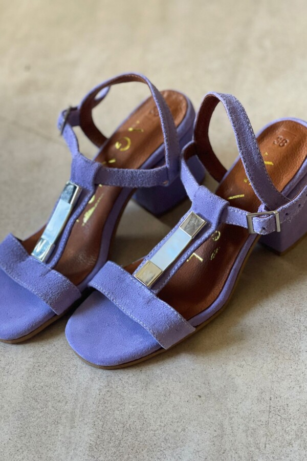 Sandalia Elegante Elegante Lila