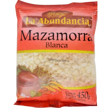MAZAMORRA BLANCA 450 GR LA ABUNDANCIA MAZAMORRA BLANCA 450 GR LA ABUNDANCIA