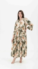 VESTIDO NITTA ESTAMPADO VERDE