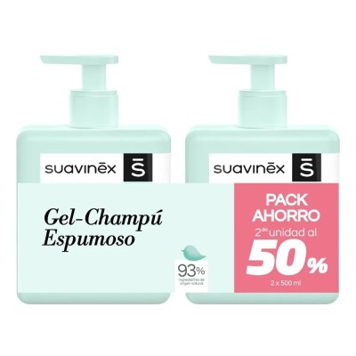 Pack Suavinex Shampoo Espumoso 2 Uds. Pack Suavinex Shampoo Espumoso 2 Uds.