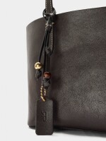 Bolso Shopper Reversible Con Bolsa Extraíble M marron