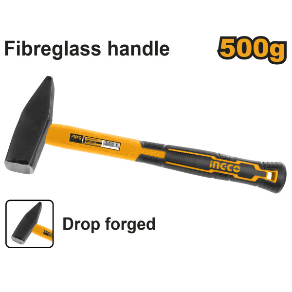 MARTILLO DE PENA 500GR INGCO HMH880500 MANGO DE FIBRA MARTILLO DE PENA 500GR INGCO HMH880500 MANGO DE FIBRA