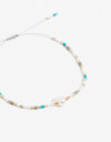 Pulseras Flexibles Canutillos Pulsera Con Beads - Combinacion Multicolor