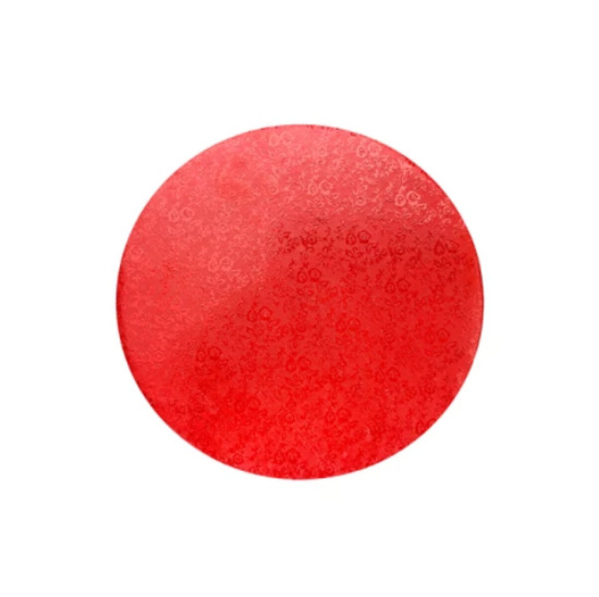 Base rojo 25cm x10 u 