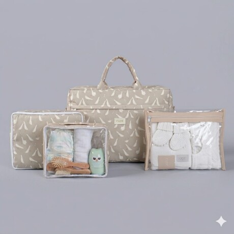 Set Valija para el Parto Hyde Park Verde