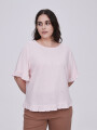 Blusa Abbas Rosa Claro