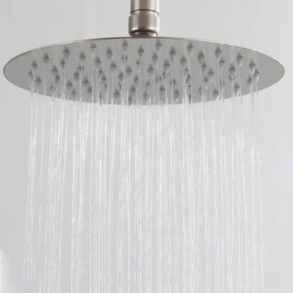 Barral de ducha Monocomando Exterior con transferencia Milano Gris Satinado Barral De Ducha Monocomando Exterior Con Transferencia Milano Gris Satinado