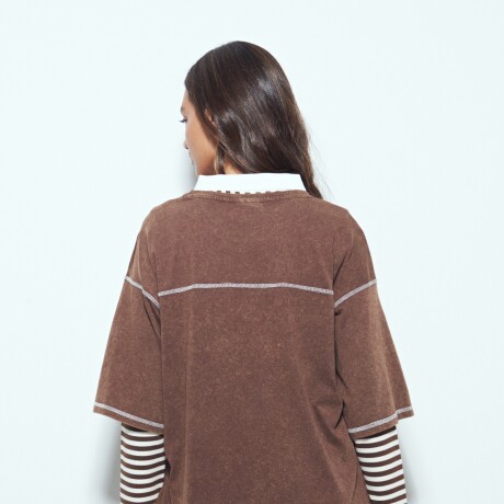 REMERA BALIURUS Chocolate