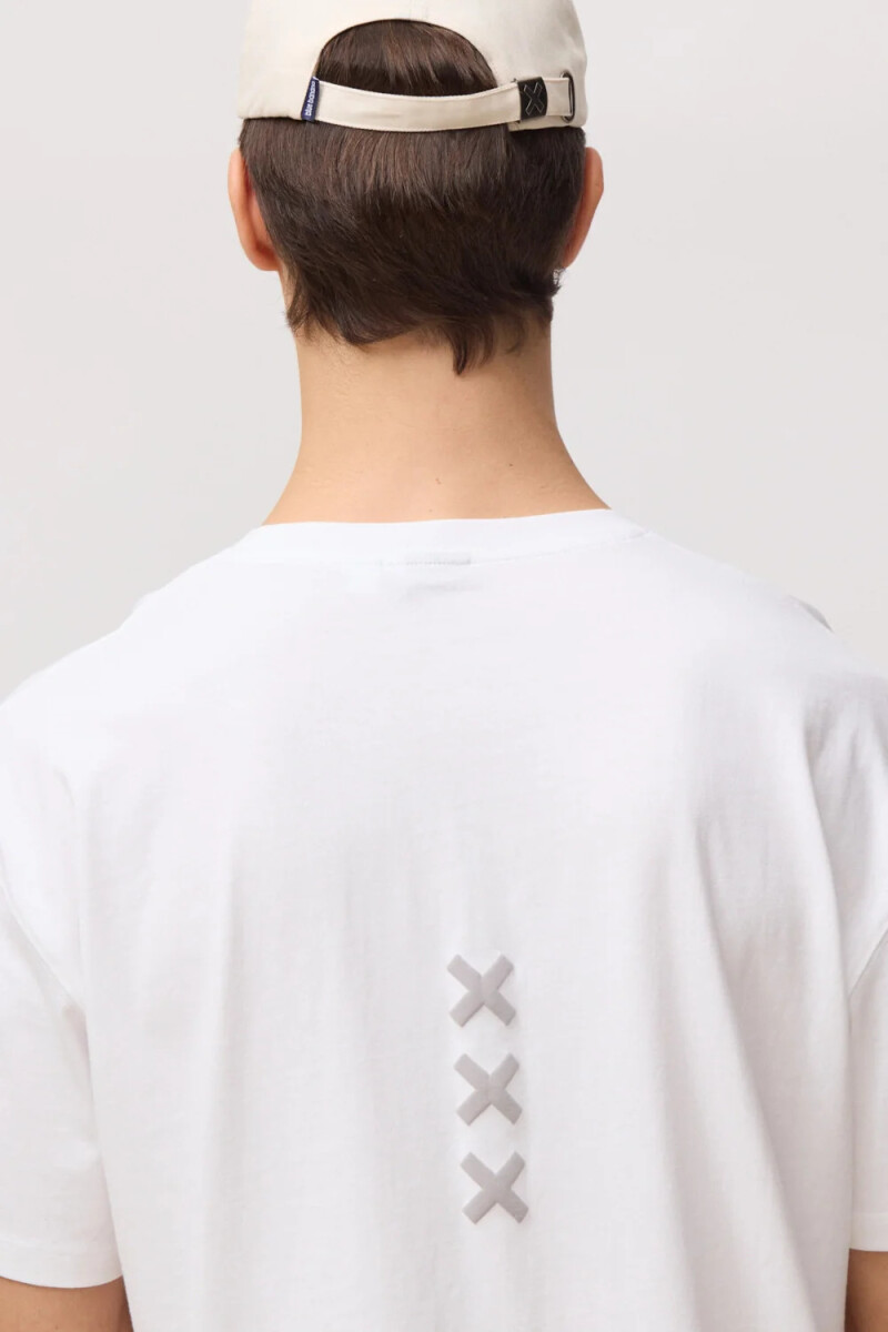 WHITE BONFIRE TEE Blanco