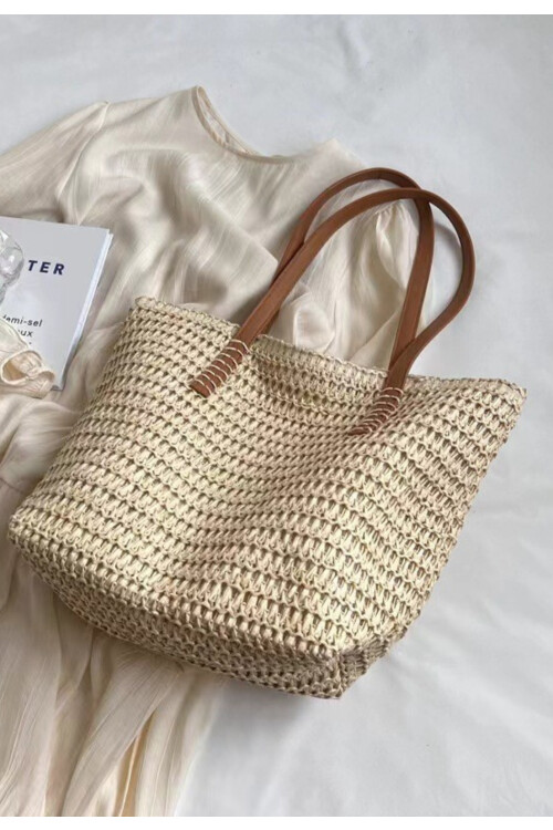 BOLSO ECO CHAMPAGNE-OFF WHITE
