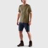 Polo Fjallraven Abisko Wool SS M Hombre Black