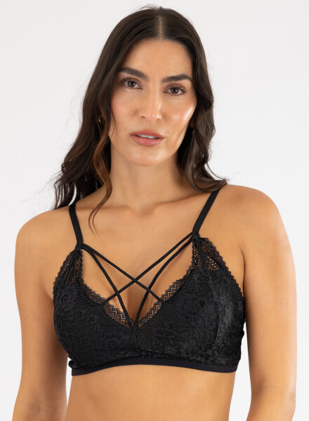 Top muguet 8893 Negro