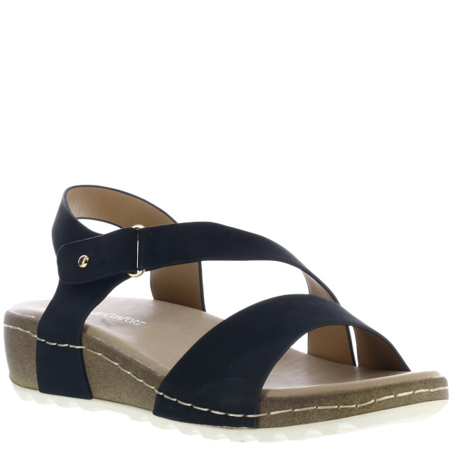 Sandalias de Mujer Lady Confort BIRCH con plataforma corrida Negro