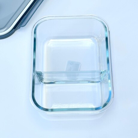 Tupper Hermético Vidrio C/Tapa 1000ML 20cm x 15cm x 6cm Tupper Hermético Vidrio C/Tapa 1000ML 20cm x 15cm x 6cm