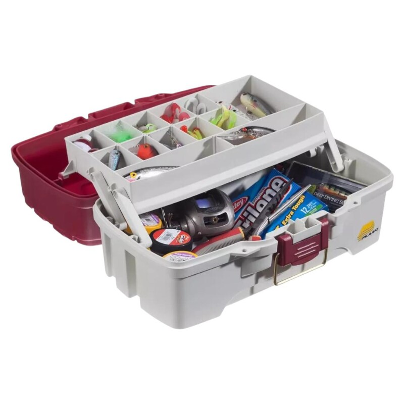 Caja De Pesca Plano Una Bandeja Caja De Pesca Plano Una Bandeja