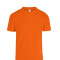 Camiseta a la base peso medio Naranja