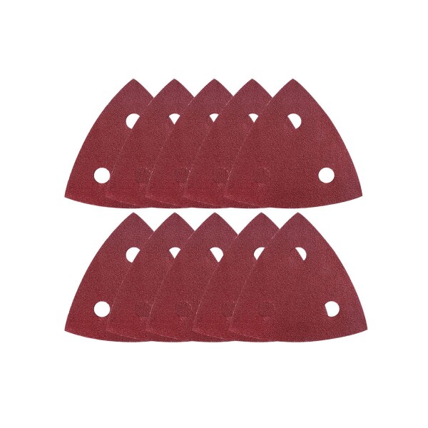 LIJA TRIANGULAR 10P 80X80X80MM TOLSEN Lija Triangular 10p 80x80x80mm Tolsen
