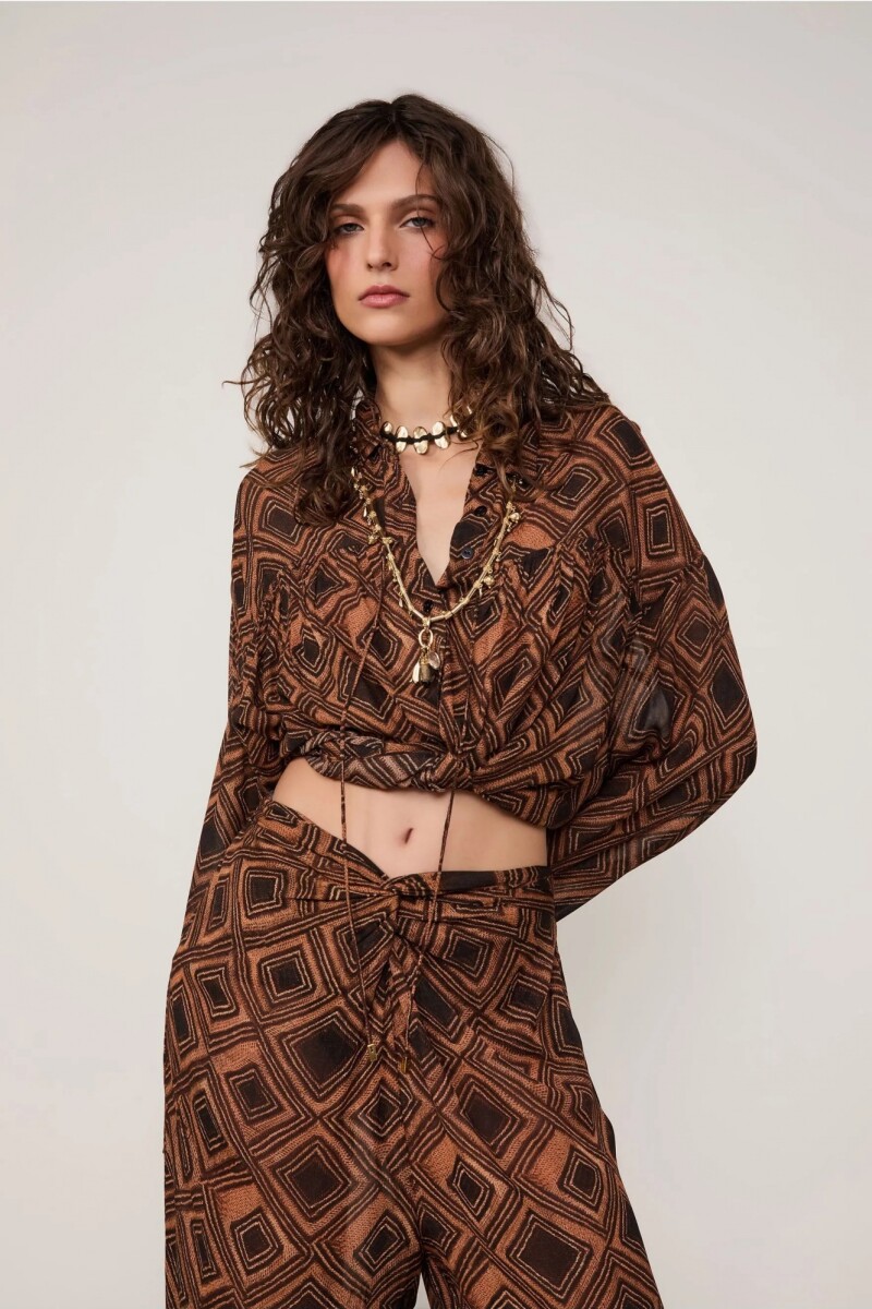 CAMISA TEXTURA Estampado