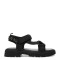 Sandalias de Niña MINI Miss Carol Califa de Tela Con Tiras Negro