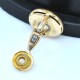Par de caravanas Chopard Happy Diamonds modelo 84/1868 en oro 18k y brillantes Par de caravanas Chopard Happy Diamonds modelo 84/1868 en oro 18k y brillantes