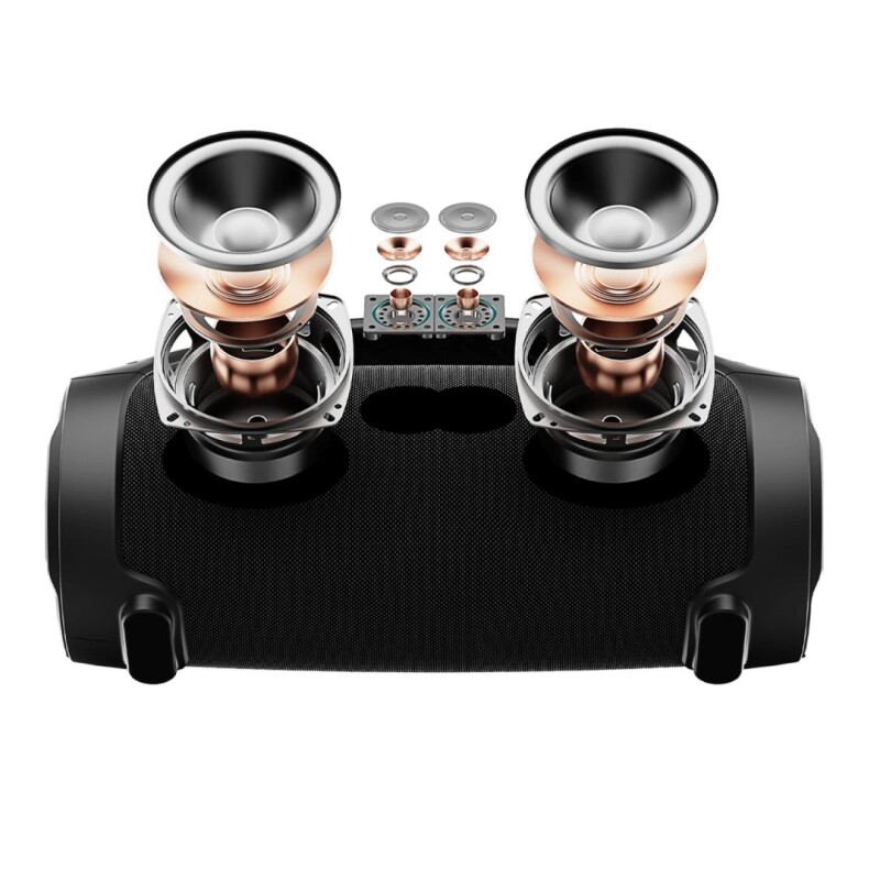 Parlante Portátil Bluetooth AIWA 500W PMPO TWS luces LED Parlante Portátil Bluetooth AIWA 500W PMPO TWS luces LED