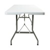 Mesa Plegable Tipo Maleta 180 Cm Color Blanco Mesa Plegable Tipo Maleta 180 Cm Color Blanco