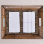 Set x4 Servilletas Blanco