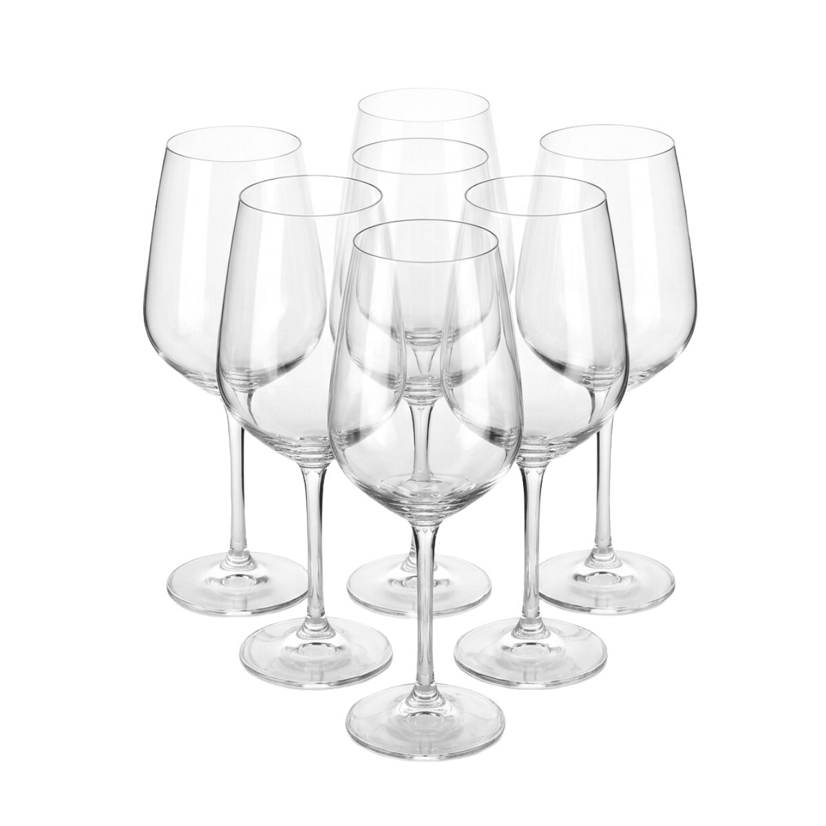 SET COPA DE VIDRIO P/VINO 770ML 6PZAS 
