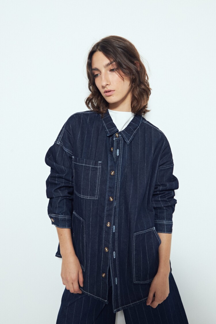 SOBRECAMISA DUMONT Azul Oscuro