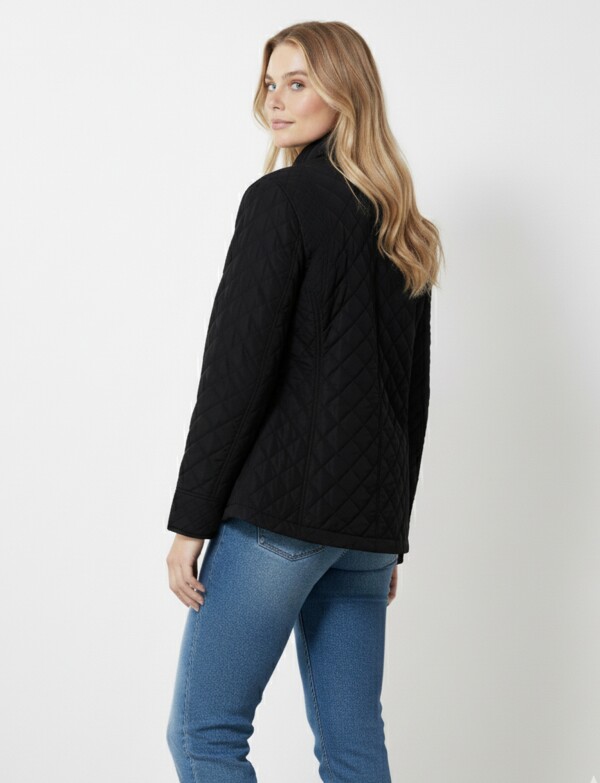 Campera Capitoneada NEGRO