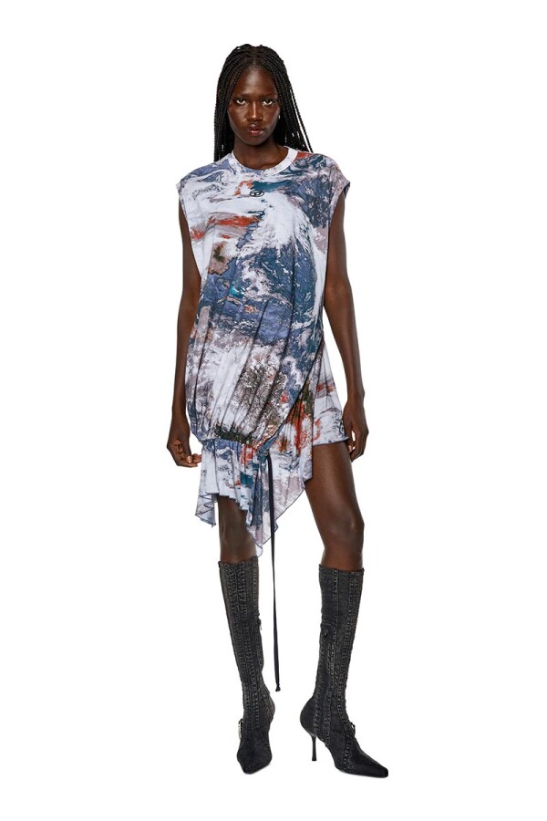 Vestido Para Mujer D-Rolletty-Nw-L1 Dress Multi