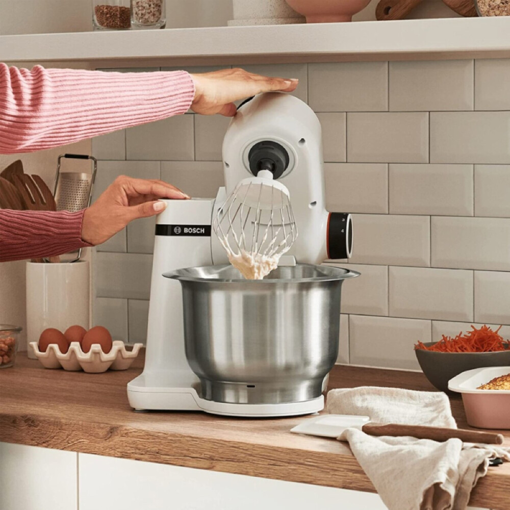 Robot de cocina Blanco - Bowls A.Inoxidable 3.8 lts.c/tapa c/Accesorios blanco