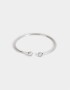 Brazaletes Premium Silver Brazaletes De Acero Quirúrgico - Plateado