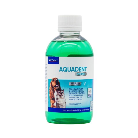 AQUADENT ENJUAGUE BUCAL PARA PERROS Y GATOS VIRBAC 250 ML AQUADENT ENJUAGUE BUCAL PARA PERROS Y GATOS VIRBAC 250 ML