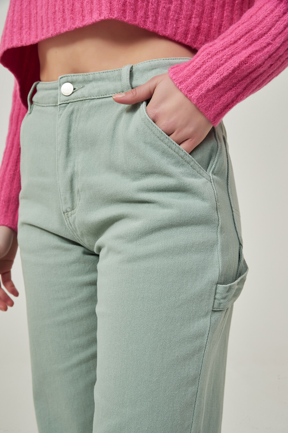 Pantalon Purple Verde Claro