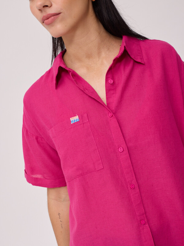CAMISA SADUI RUSTY Fucsia